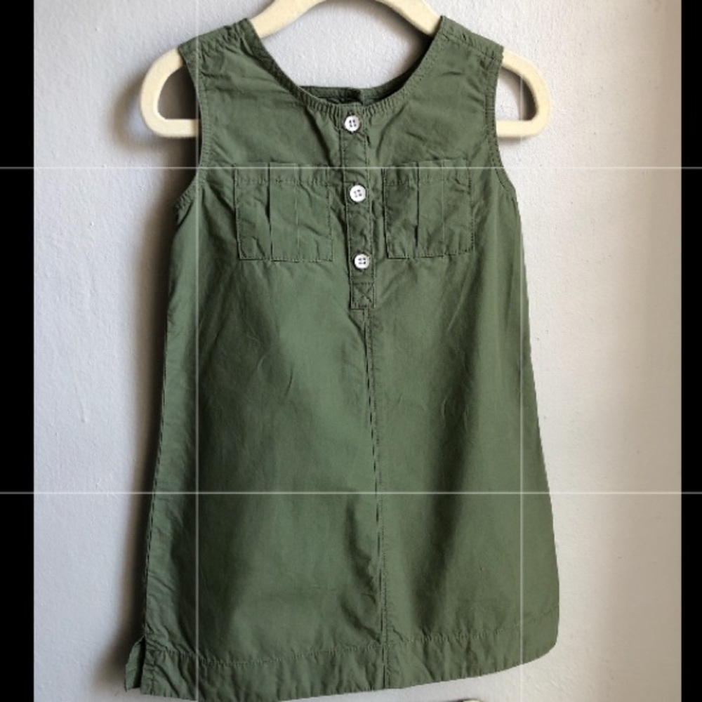 Army Green tank dress